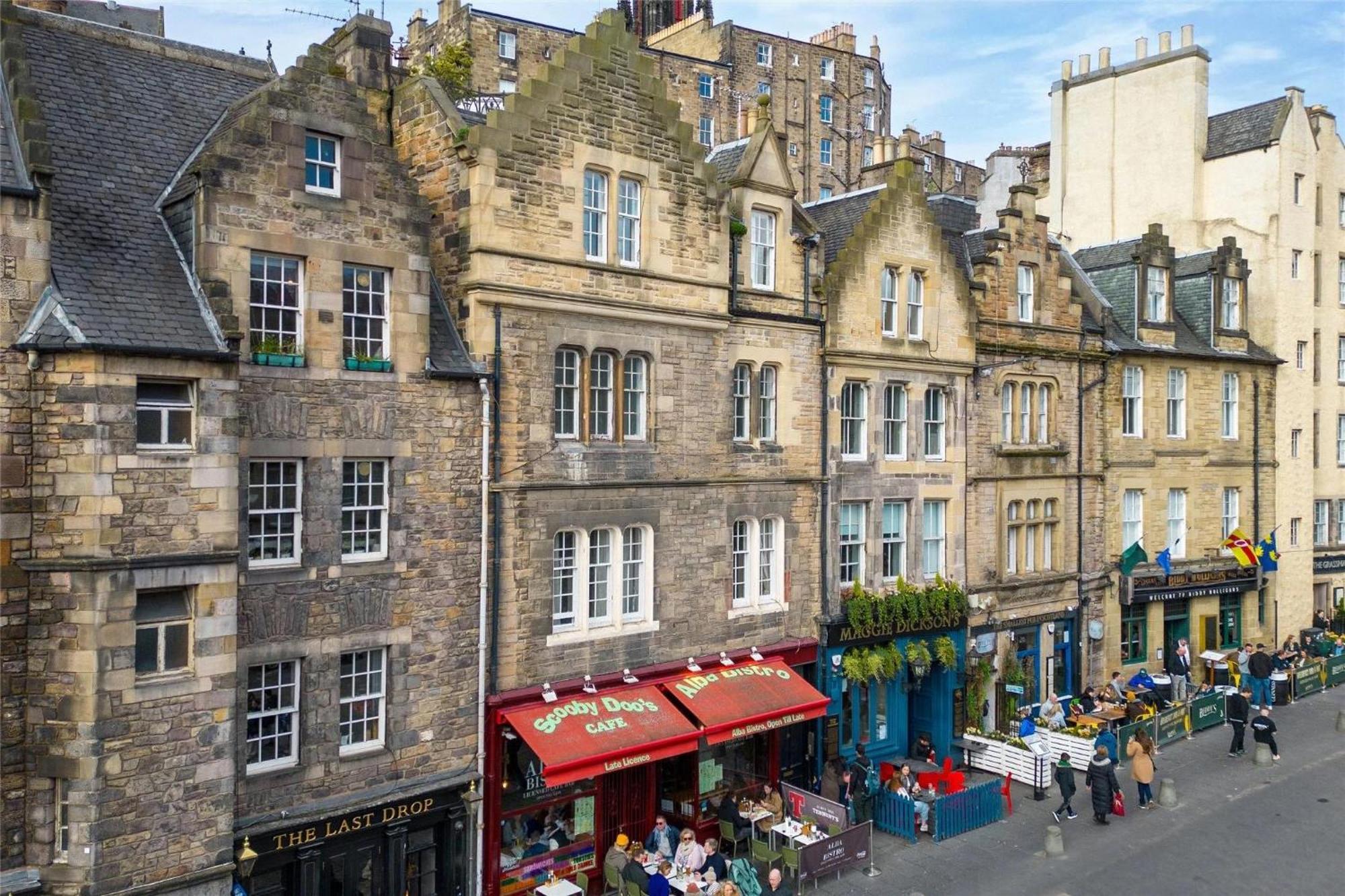 Bright Old Town City Centre Apartment Edinburgh Exterior foto